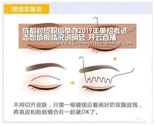 成都财贸职高举办2019年单招考试志愿填报情况说明会_开云直播(图2) 开云体育高清直播